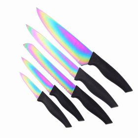 Color Blade Stainless Steel Gift Knife Set