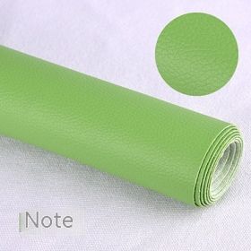 Litchi Self-adhesive Leather Refurbished Bedside And Sofa Repair Patch Leather Patch (Option: Light Green-137x50cm)